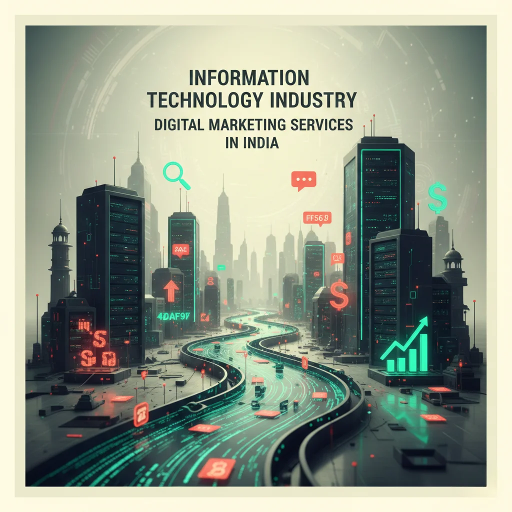IT Digital Marketing Illustration