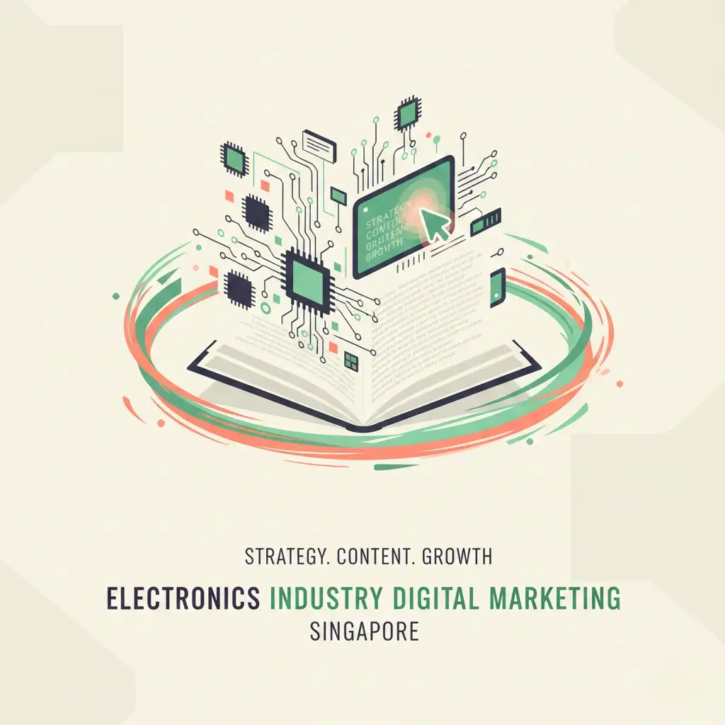 Electronics Digital Marketing Illustration