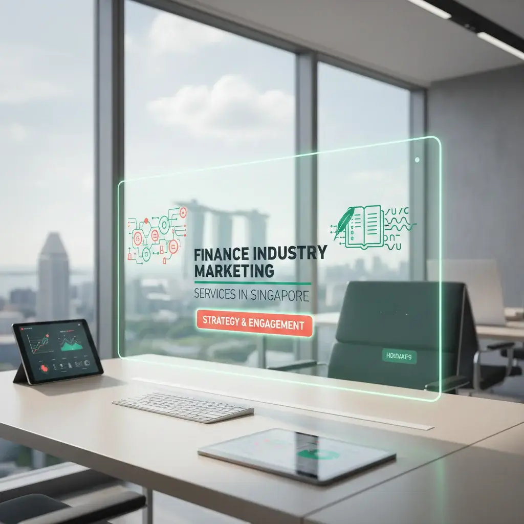 Banking and Finance Digital Marketing Illustration