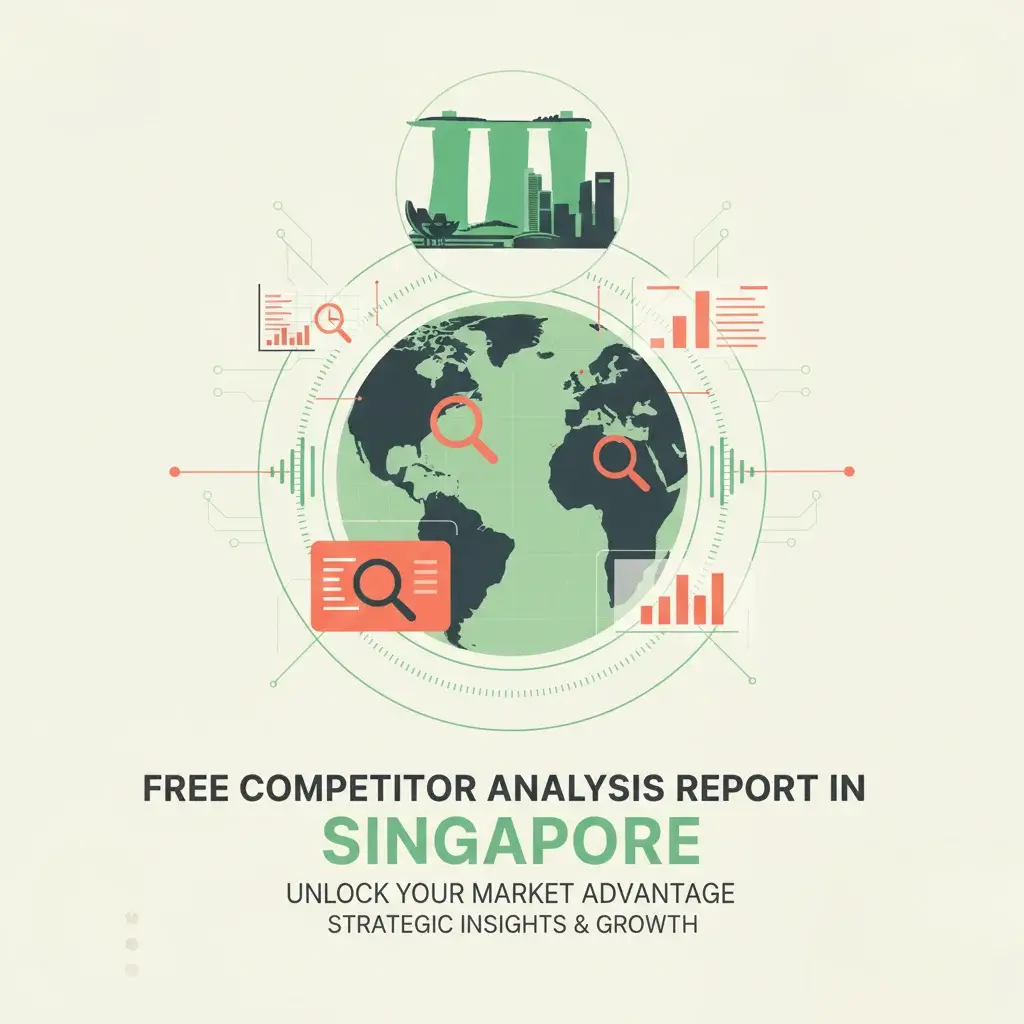 Free Competitor Analysis Report in Singapore Illustration