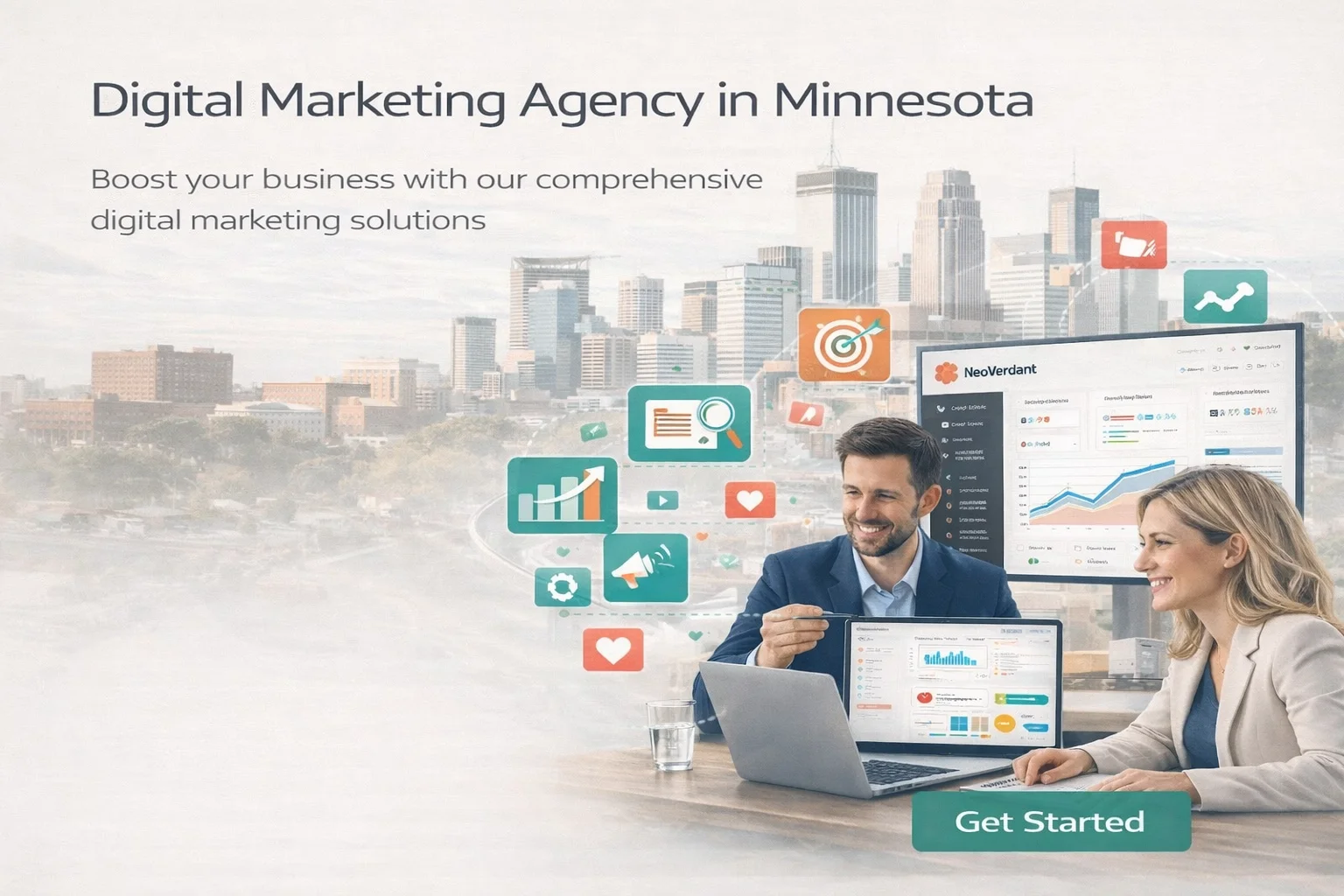 Digital Marketing Illustration