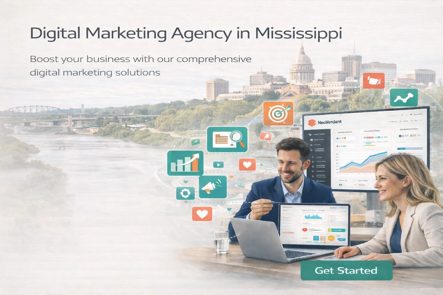 Digital Marketing Illustration