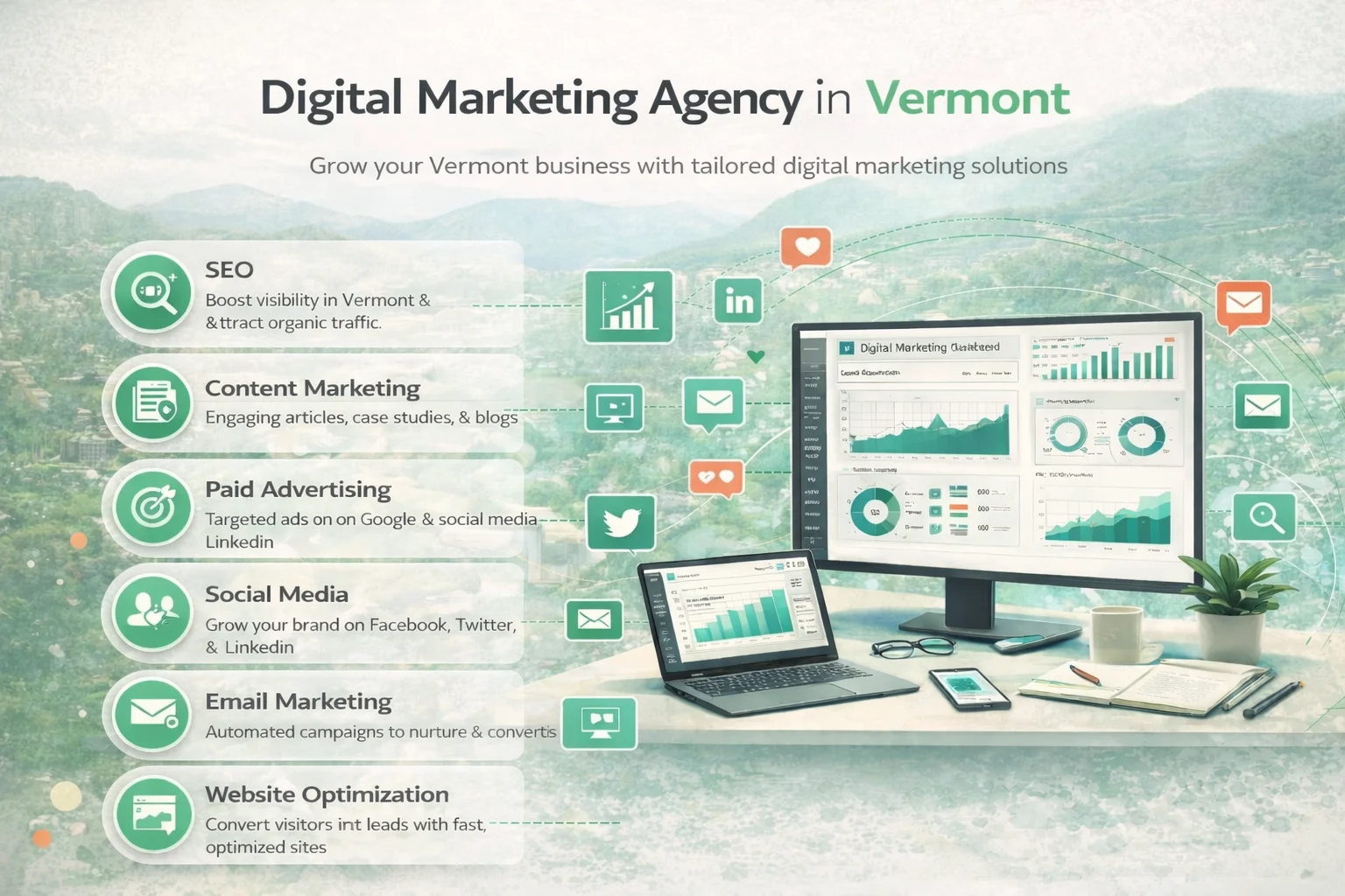 Digital Marketing Illustration