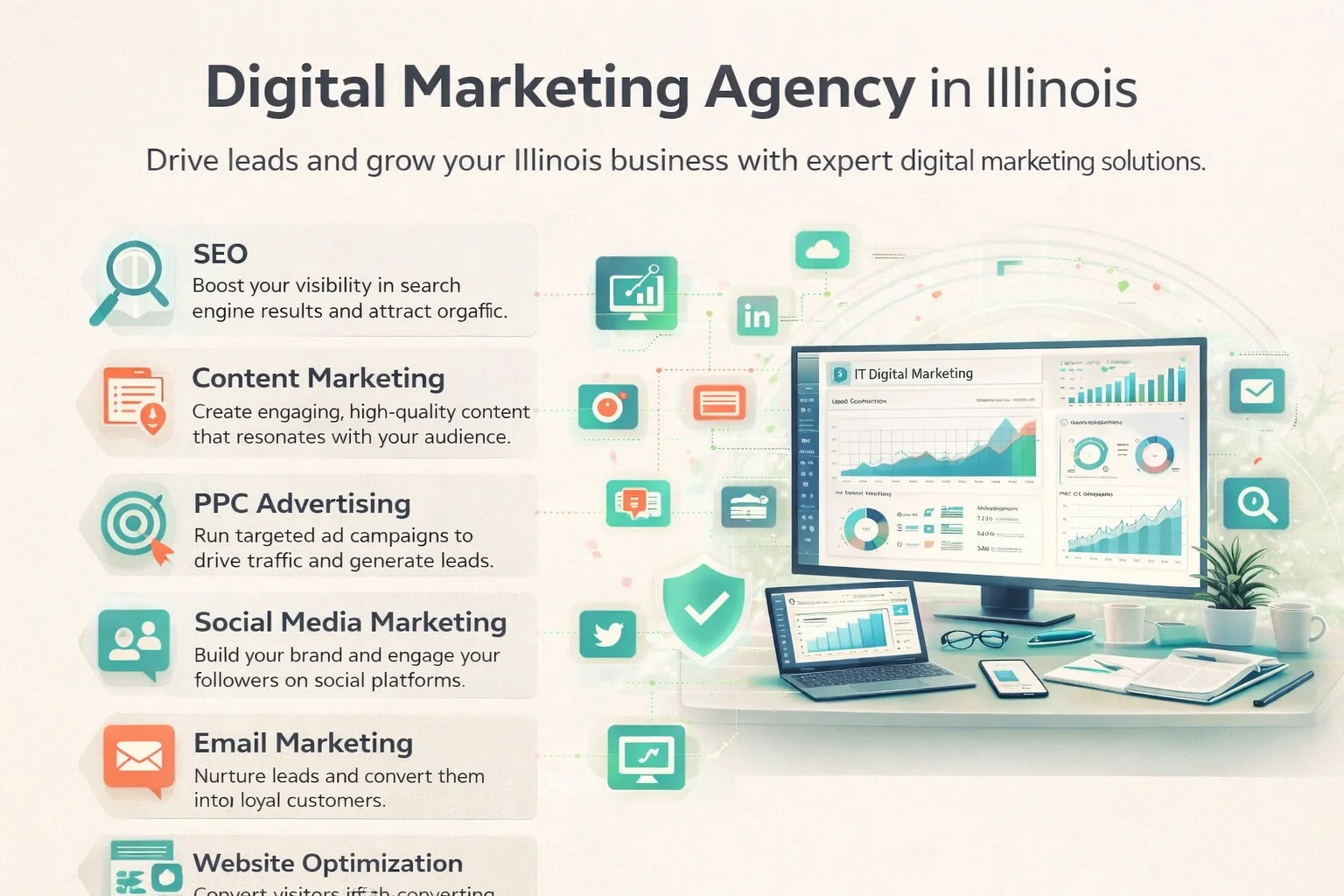 Digital Marketing Illustration