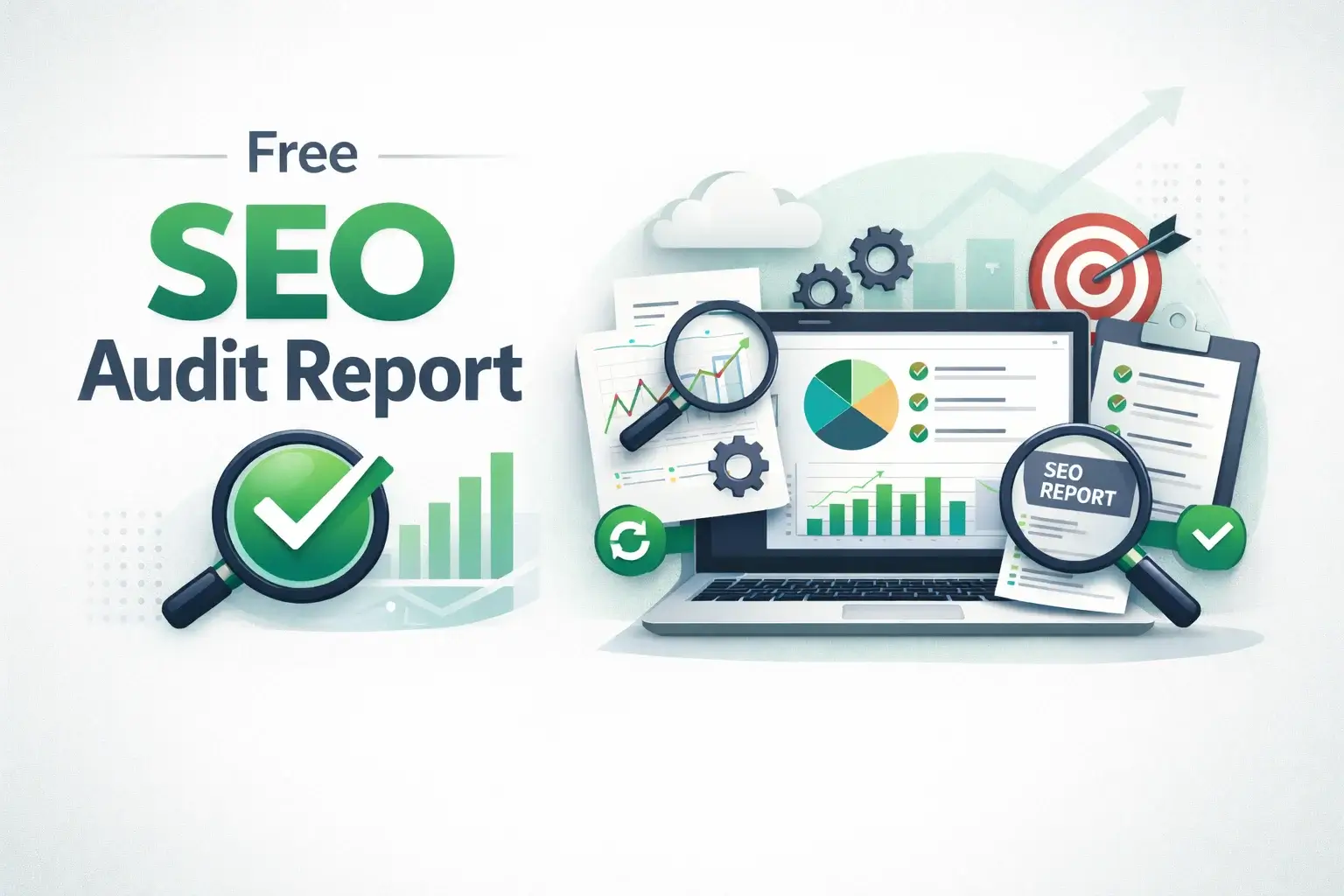 SEO Audit Report Illustration
