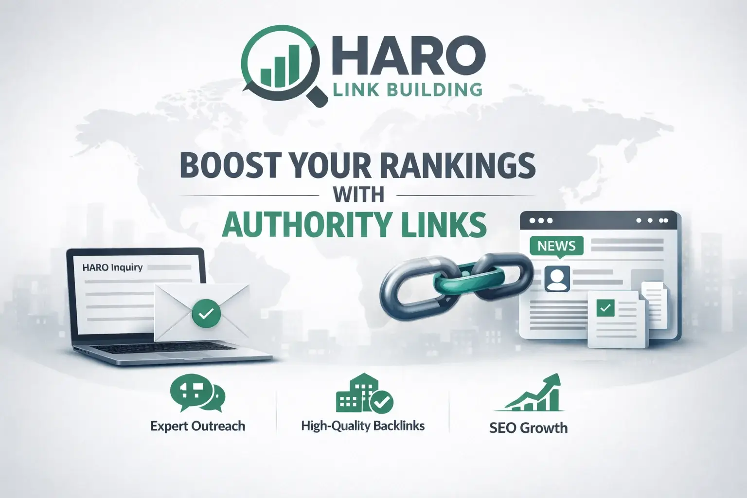 HARO Link Building Illustration