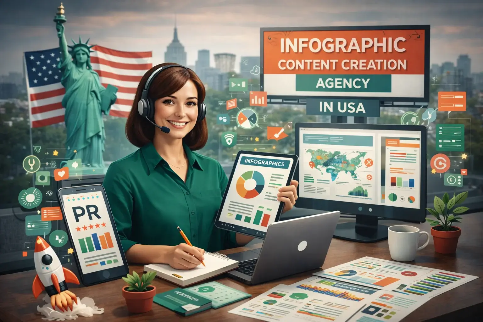 Infographic Content Creation Agency in USA
