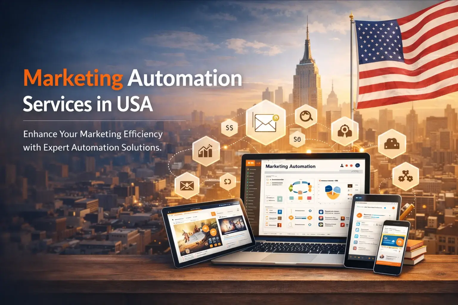 Marketing Automation Illustration