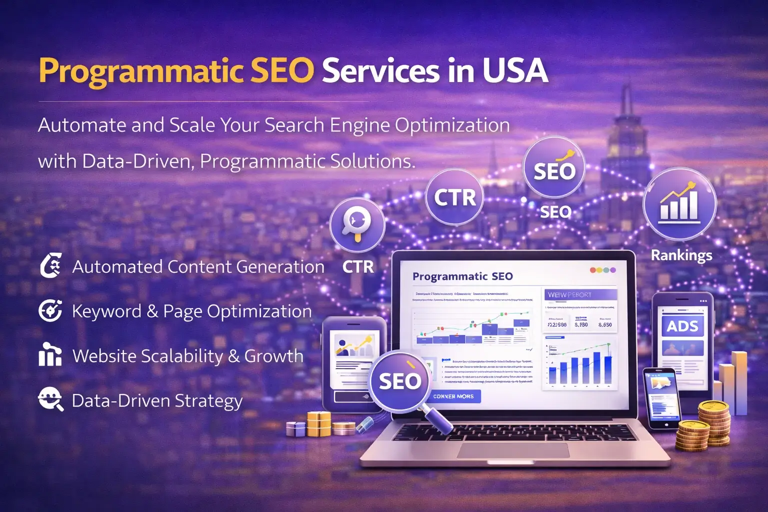 Programmatic SEO Services Illustration