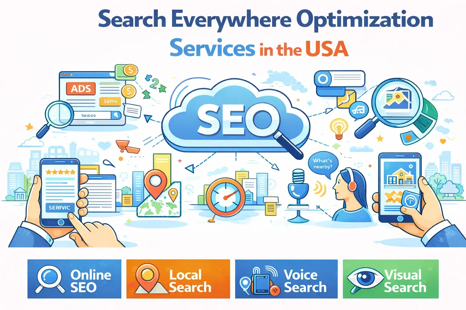 Search Everywhere Optimization Services in USA