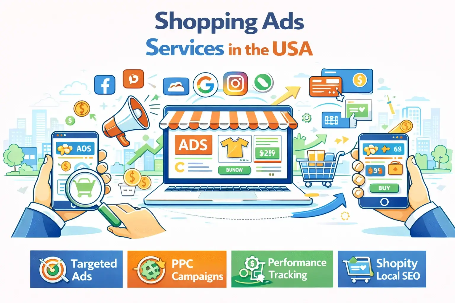 Shopping Ads Services in USA