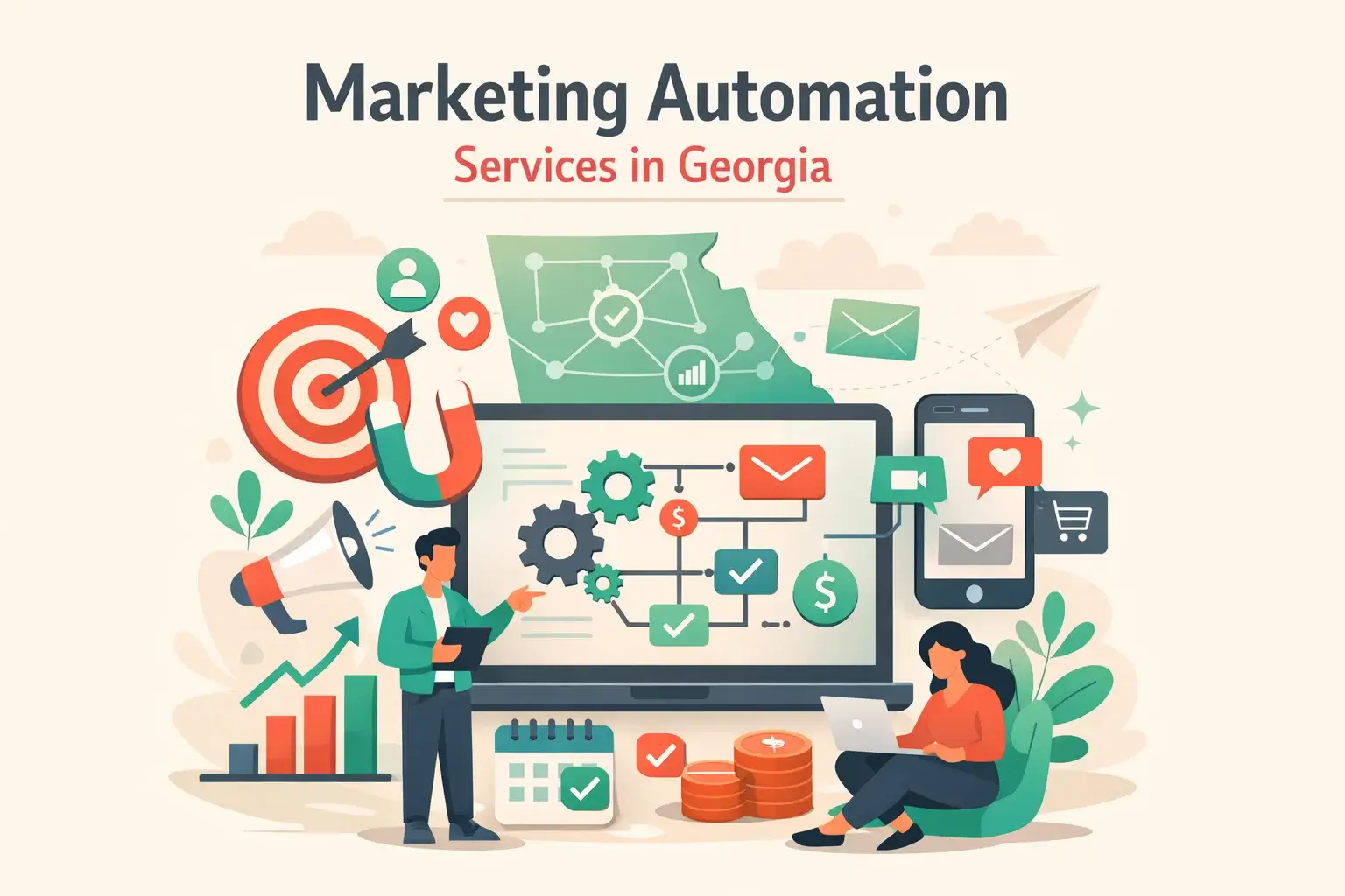 Digital Marketing Illustration