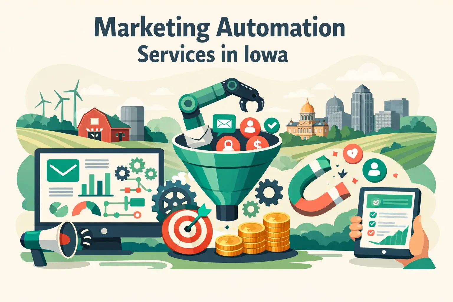 Digital Marketing Illustration