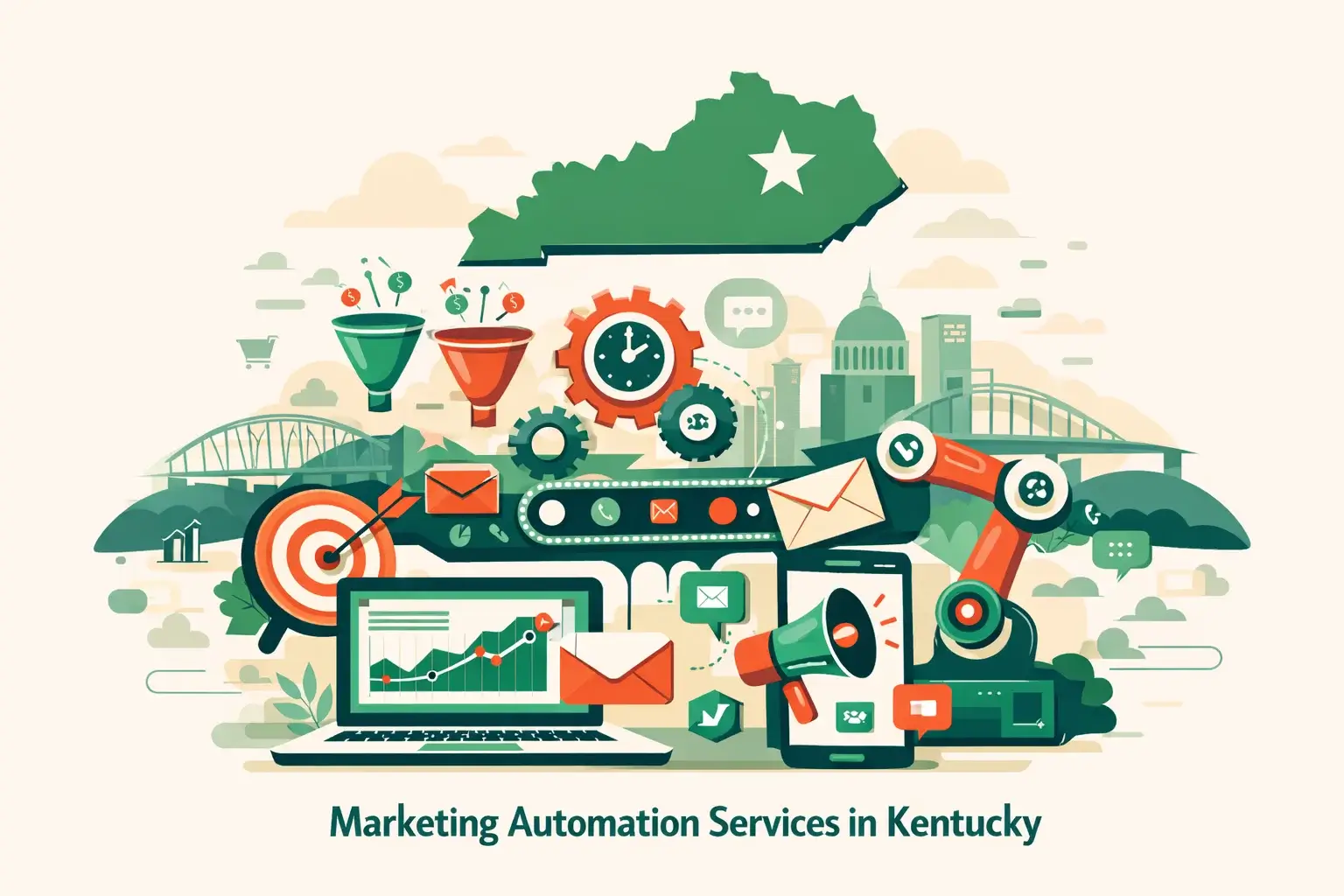 Digital Marketing Illustration